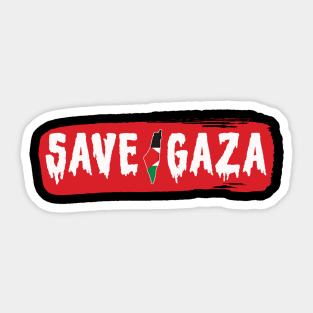 SAVE GAZA Sticker